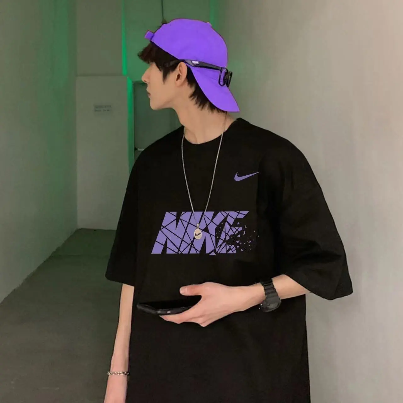 着回し力抜群 絶対カッコイイ 好感度100% ファッション 合わせやすい カジュアル コットン製 着心地いい Tシャツ
