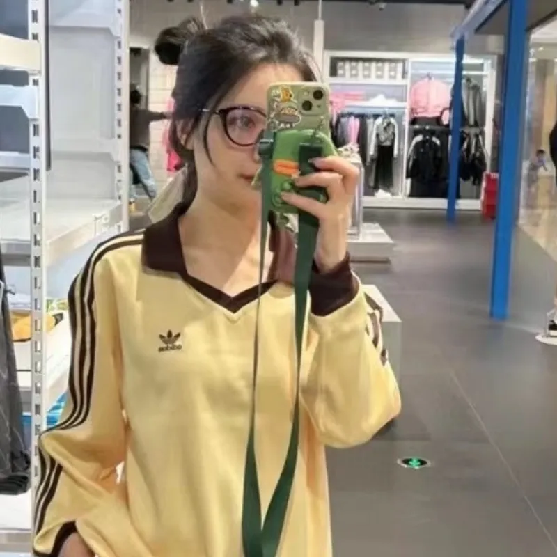 女子マスト 高級感 着瘦せ 気質いい 通気性 多色選べられ 超ファッション 折り襟 長袖 トップス