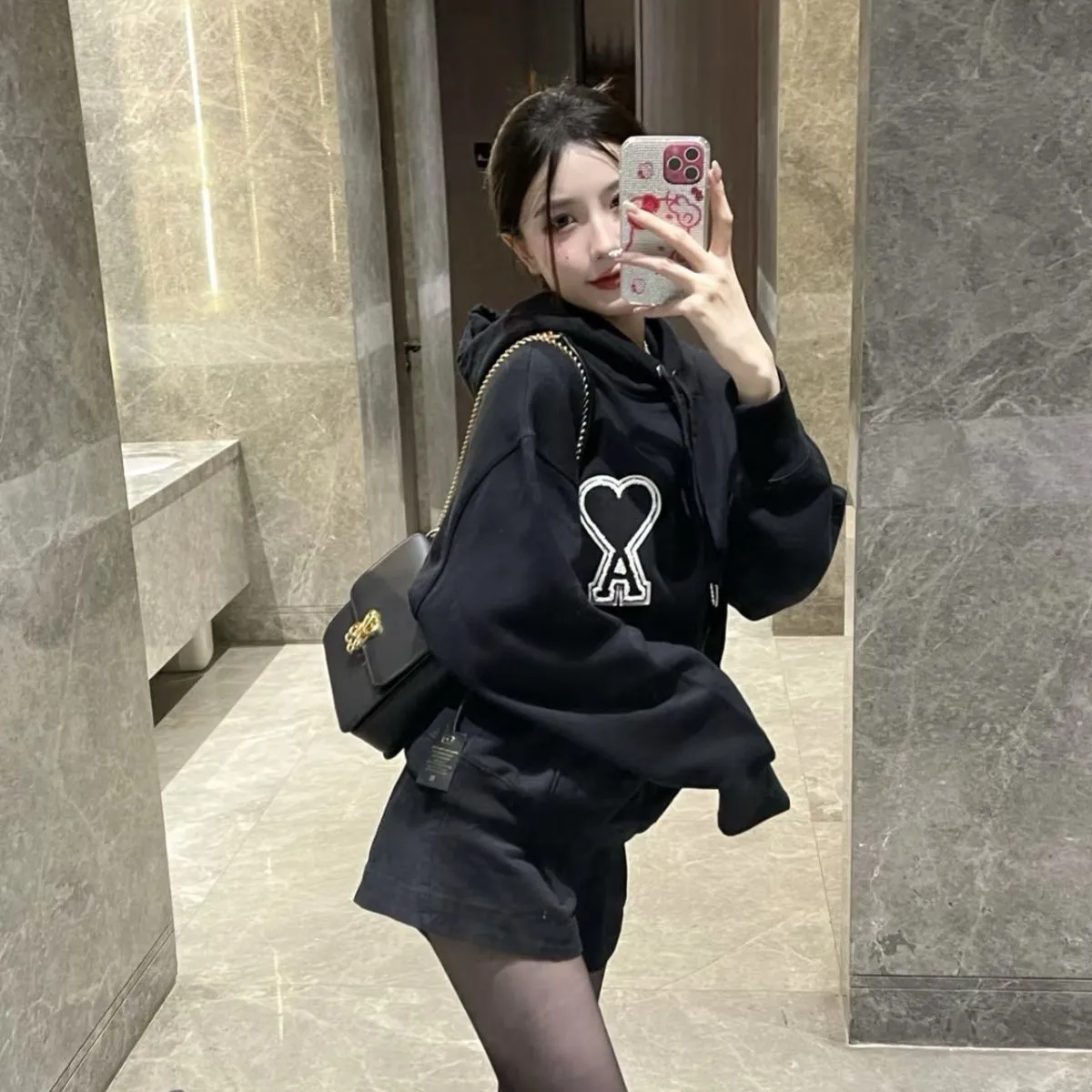 組み合わせやすい 美人度アップ 着瘦せ デザイン満点 お気に入り フード付き おしゃれ パーカー