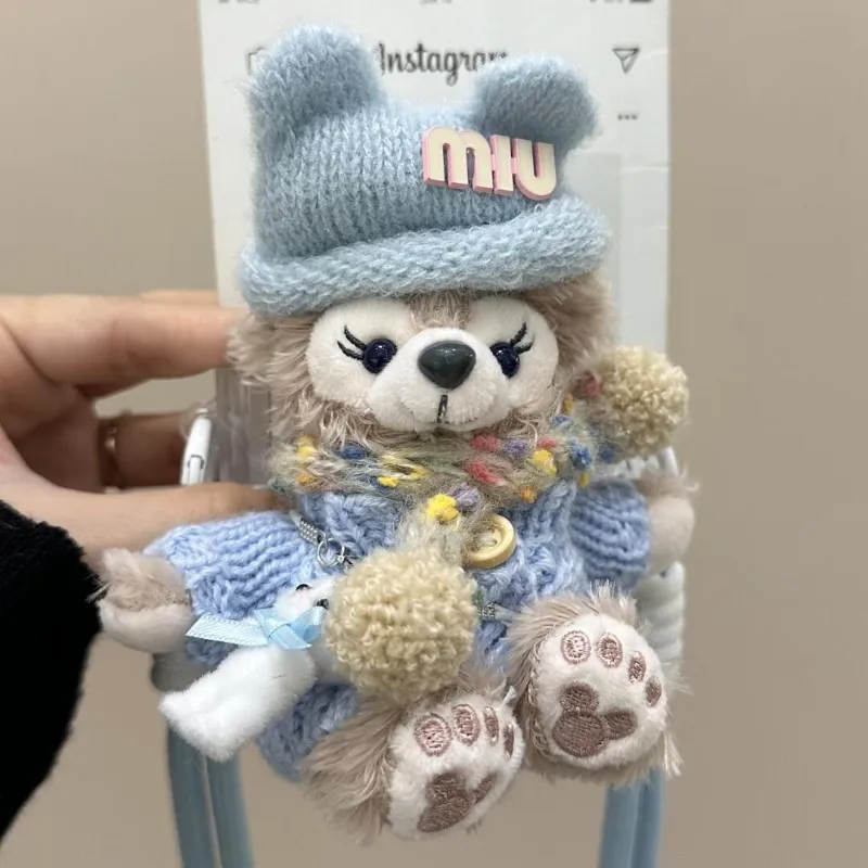ぬいぐるみ付き スウィート 可愛い もふもふ 斜めがけ 高品質 スマホケース