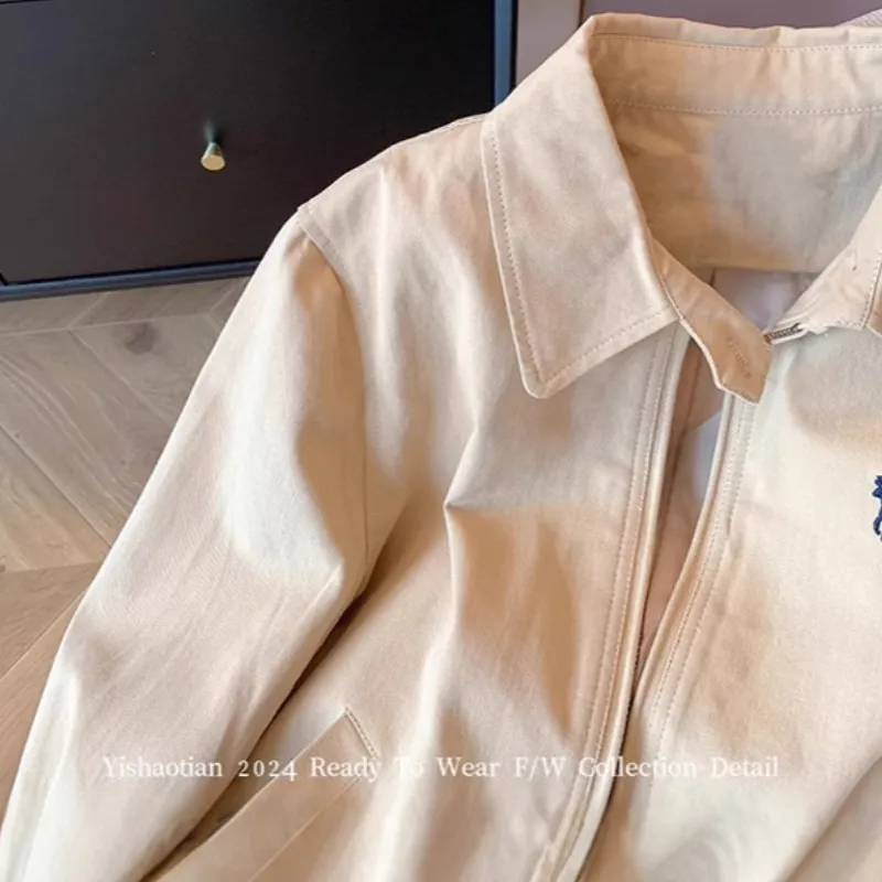 『M-2XL』おすすめ 大人らしい シンプル カジュアル 折り襟 トレンド アウター