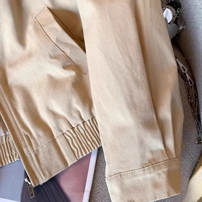 『M-2XL』おすすめ 大人らしい シンプル カジュアル 折り襟 トレンド アウター