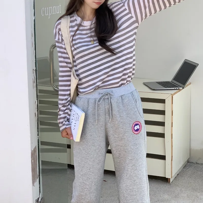 『フリーサイズ』元気いっぱい 好感度UP 日常 シンプル 裏起毛 カジュアルパンツ