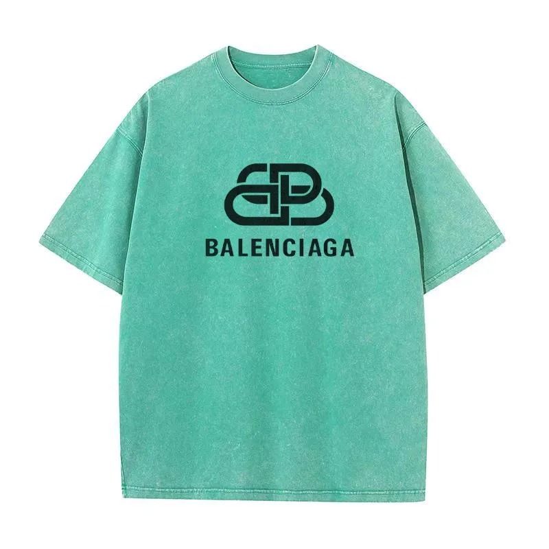 『S-5XL』人気上昇中 絶対流行 ウォッシュド クール シンプル Tシャツ