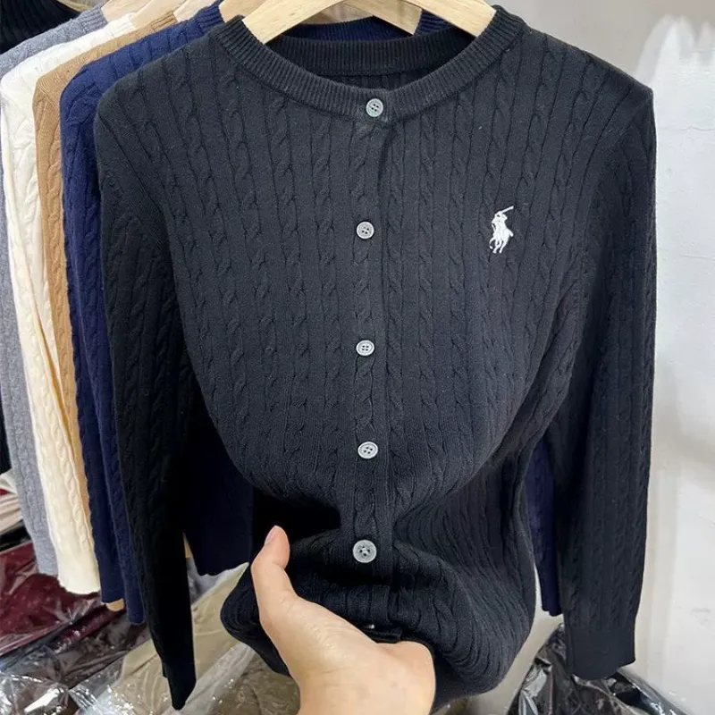 『S-XL』着心地良い ファッション 刺繍 合わせやすいカジュアルニットカーディガン