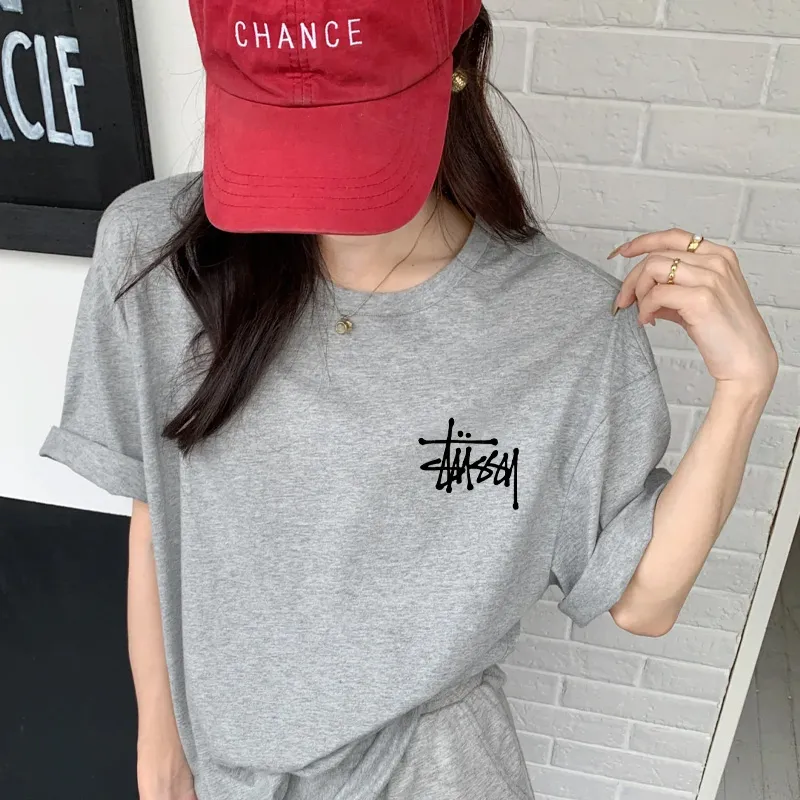 『S-3XL』合わせやすい 気質満点 エッジィ モダン ユニーク パステル Tシャツ