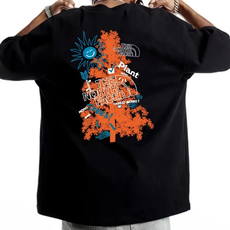 『S-3XL』優しい雰囲気 ゆるい 着瘦せ カジュアル トレンド シンプル ユニークプリント Ｔシャツ