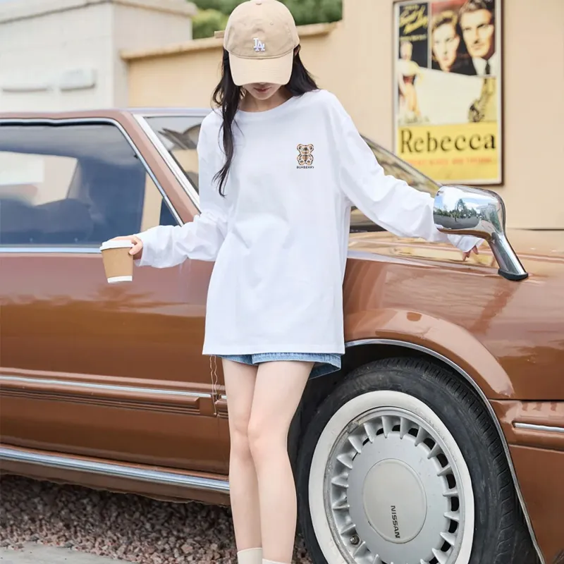 『S-2XL』合わせやすい おすすめ 通気性 型崩れなし 重ね着 縫製丈夫 長袖 Tシャツ