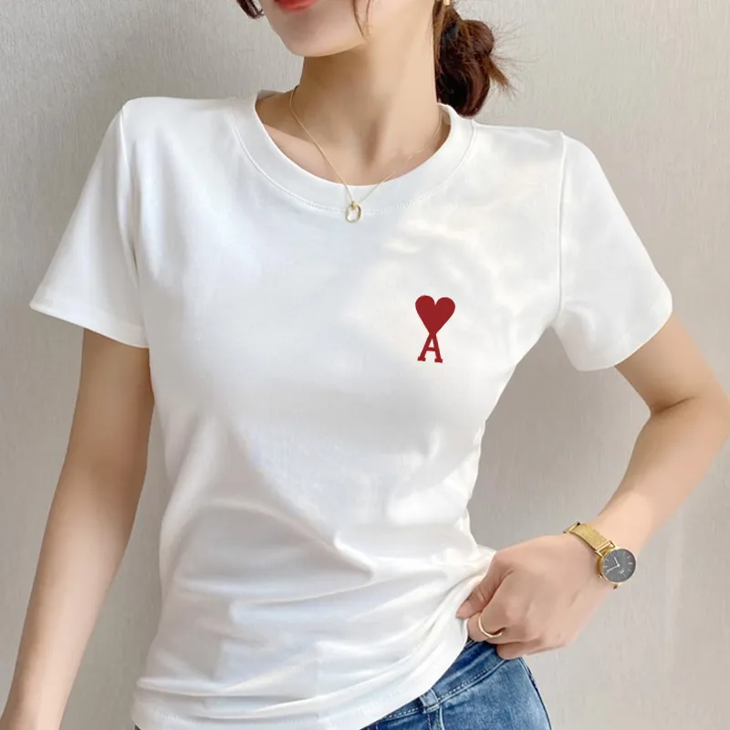 『S-XL』目立つ 着心地良い ファッション 合わせやすい クラシック 正肩Tシャツ
