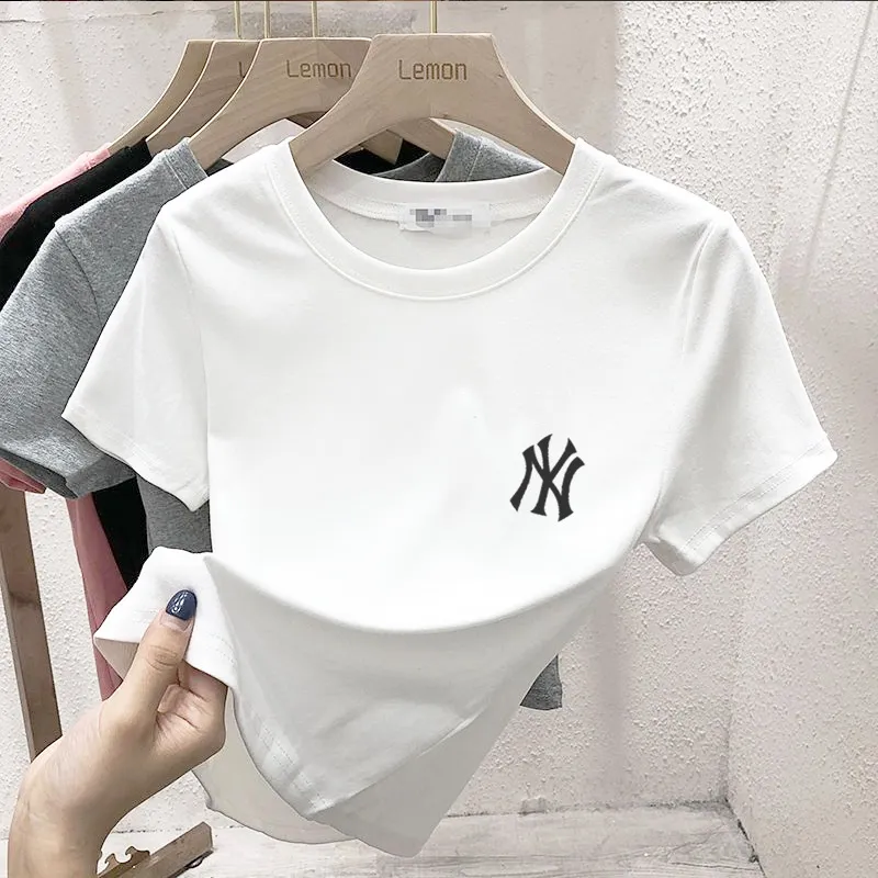 『S-2XL』着心地良い ファッション シンプル カジュアル 快適 通気性 正肩Tシャツ