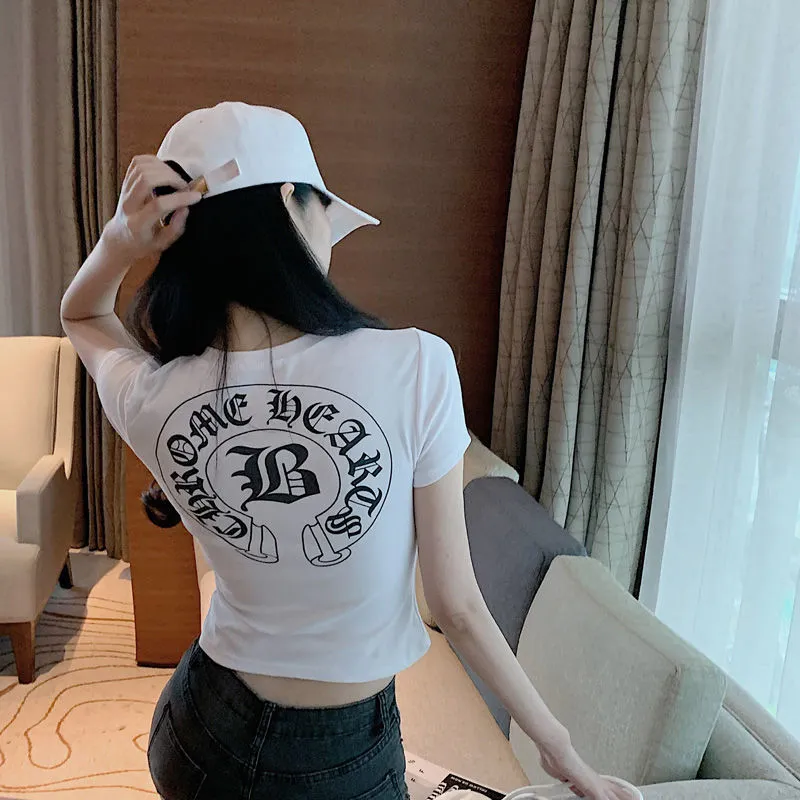 『S-2XL』圧倒的セクシー 絶対欲しい クール おしゃれ ロマンティック フレンチ Tシャツ