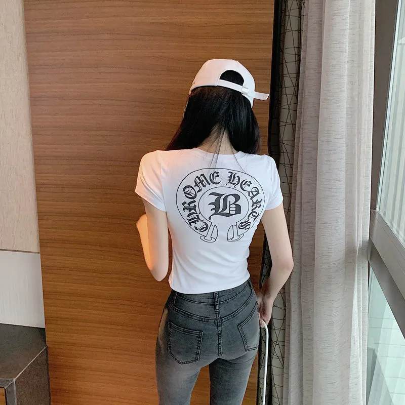 『S-2XL』圧倒的セクシー 絶対欲しい クール おしゃれ ロマンティック フレンチ Tシャツ