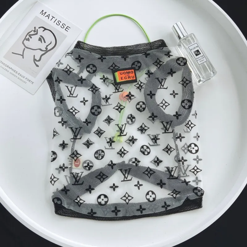 目立つ ファッション クール 透け感 軽量 脱ぎやすい 通気性 ペット服