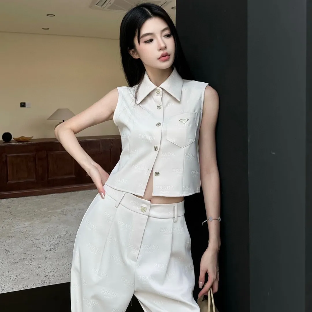 『S-L』滑らかでストレートな質感 肌触り快適 ラペルボタンベスト ストレートパンツ セットアップ