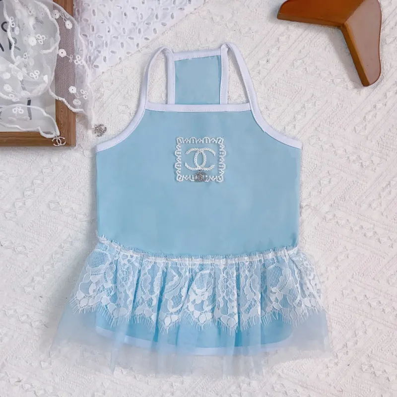気質満点 ファッション 可愛い レース 繊細 伸縮性 通気性 ペット服