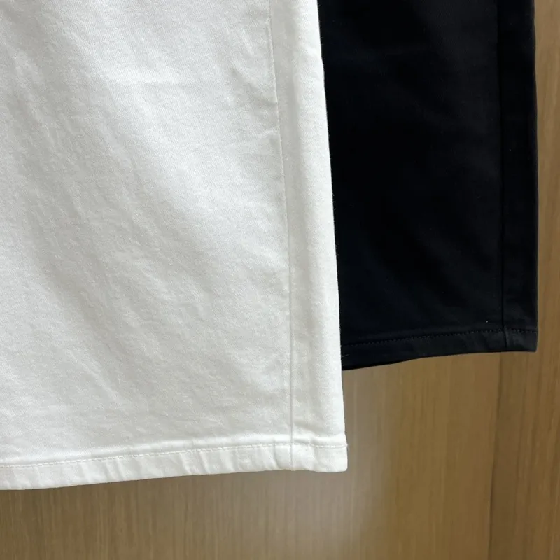 『S-2XL』春夏新着 トレンド 高品質 快適 クラシック クール シンプルなストレートデニムショーツ