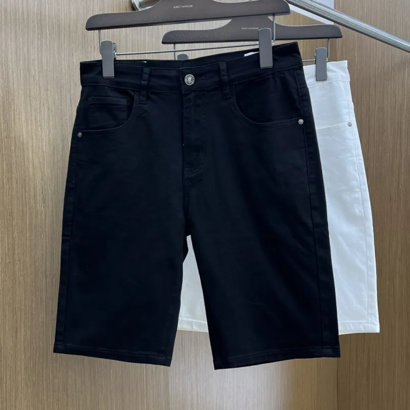 『S-2XL』春夏新着 トレンド 高品質 快適 クラシック クール シンプルなストレートデニムショーツ