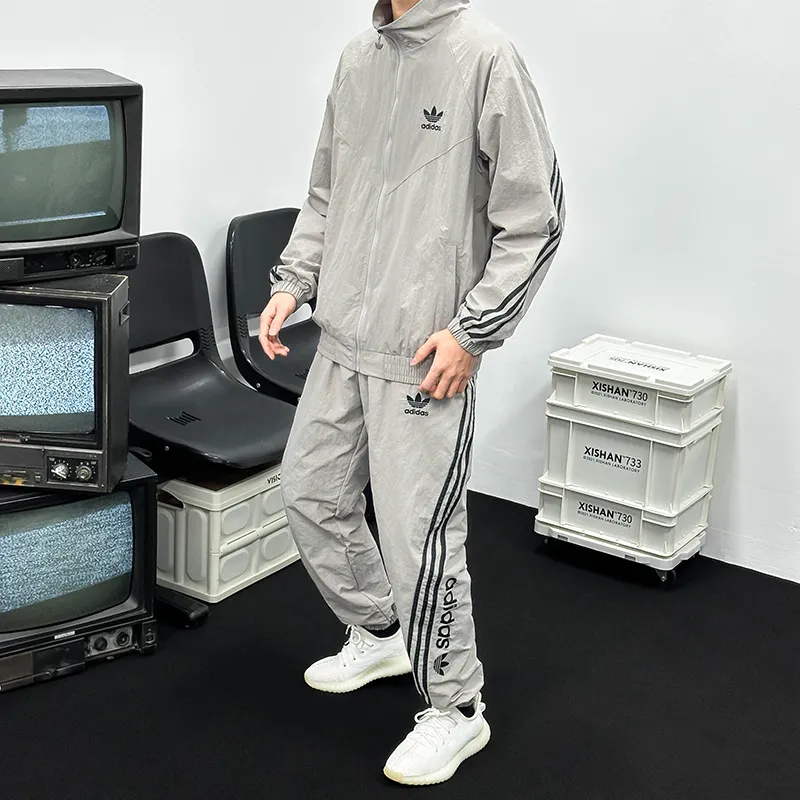 『S-3XL』トレンド最先端 シーズン必須アイテム コーディネートの主役 パンツ アウター セットアップ