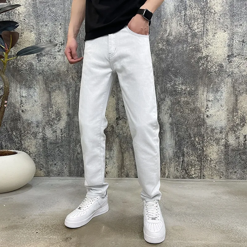 『M-3XL』人気上昇中ファッション 高品質 シンプル クラシック 快適 合わせやすい カジュアルジーンズ