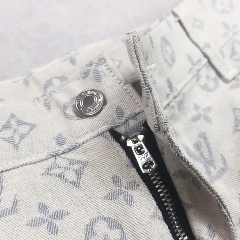『S-3XL』取り入れたい トレンド 高品質 快適 クラシックモダン 合わせやすい ジャカードデニムショーツ