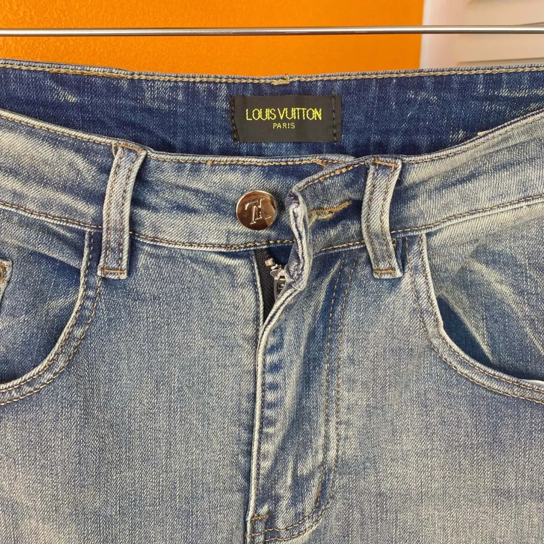 『S-2XL』好感度UP 最愛の一着 トレンド リラックス ヴィンテージ ユニーク ジーンズ