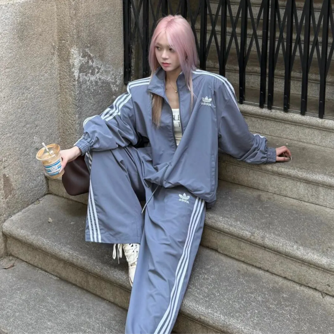 単品注文可『S-XL』新作 スポーティ 細見え 脚長効果 高見え 長袖　アウター /セット