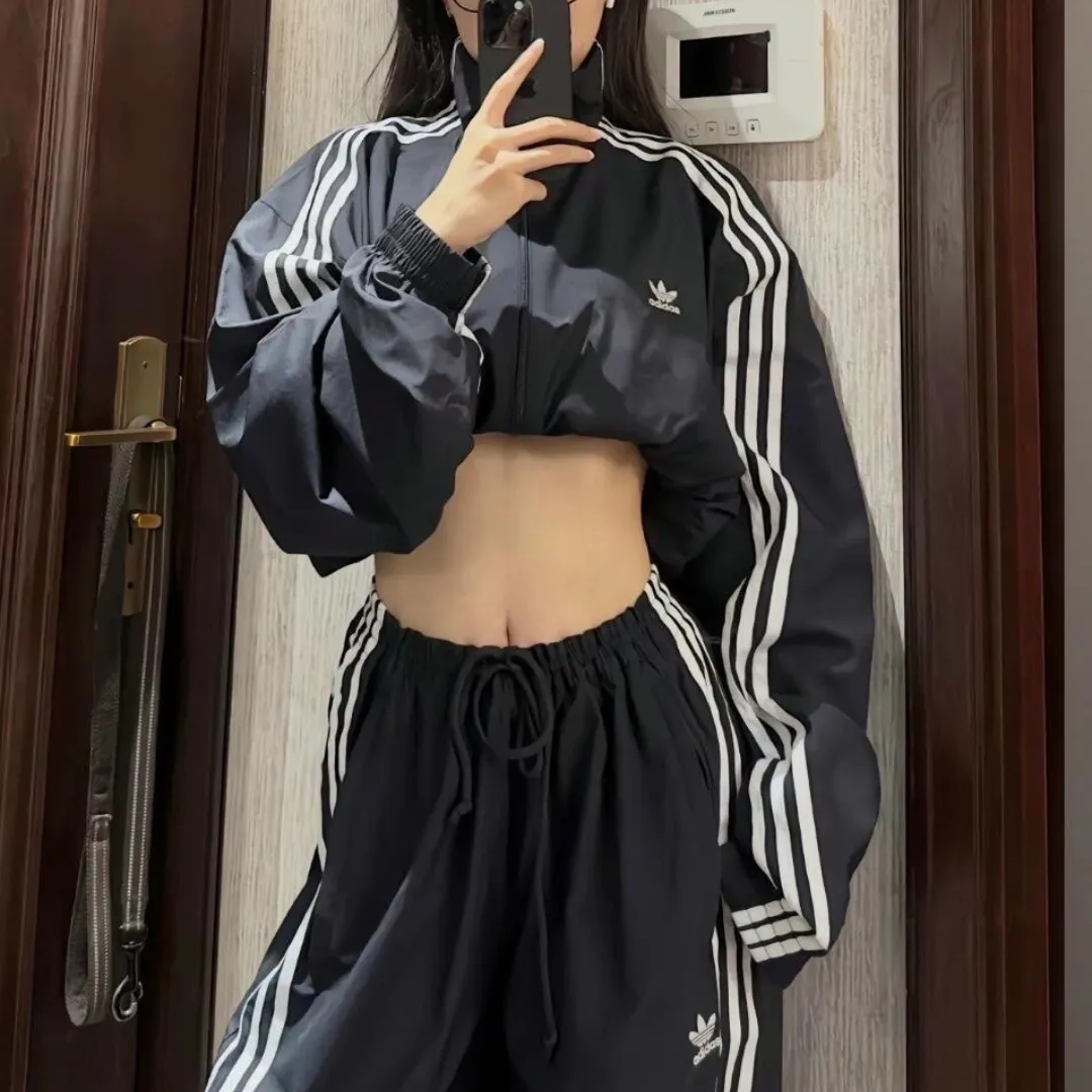 単品注文可『S-XL』新作 スポーティ 細見え 脚長効果 高見え 長袖　アウター /セット