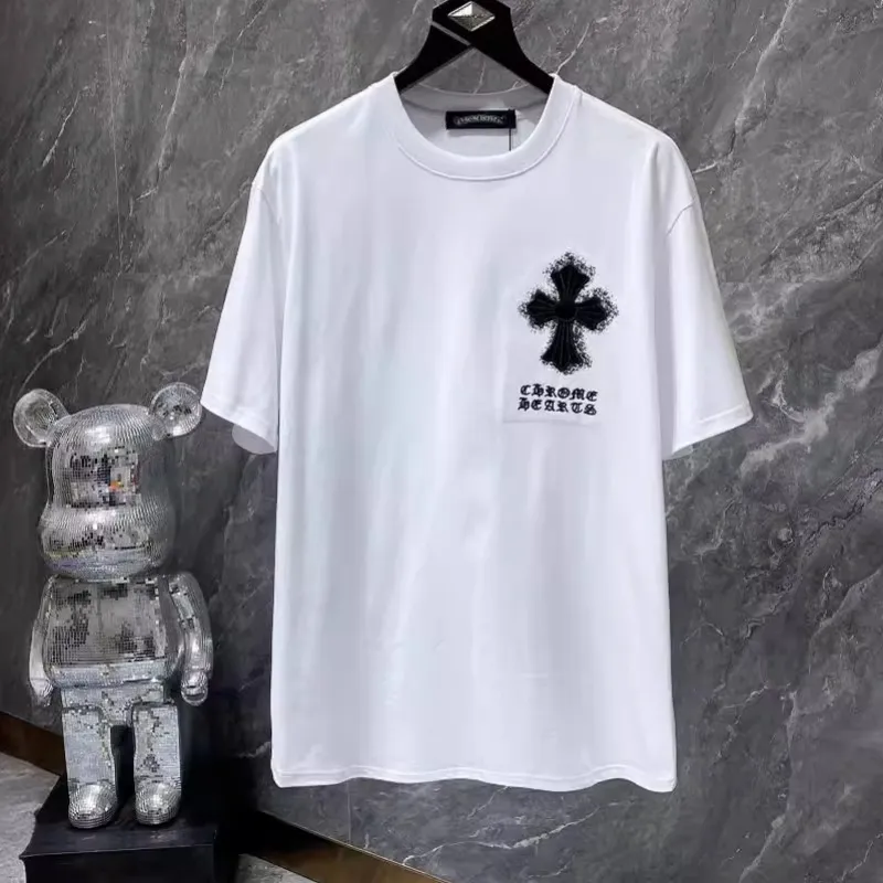 『S-XL』上品 トレンド カジュアル シンプル 快適 クラシック合わせやすい 刺繍Ｔシャツ