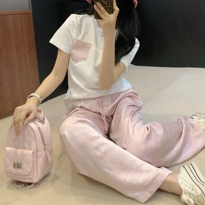 『S-L』絶対欲しい トレンド 高品質 快適 カジュアル クラシック フェミニン ゆるい 日常 セットアップ
