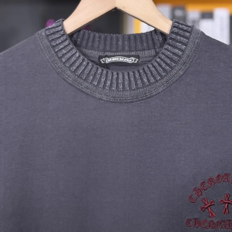 『S-XL』着心地良い ファッション レトロ 合わせやすい カジュアル 通気性 高品質 刺繍 Ｔシャツ