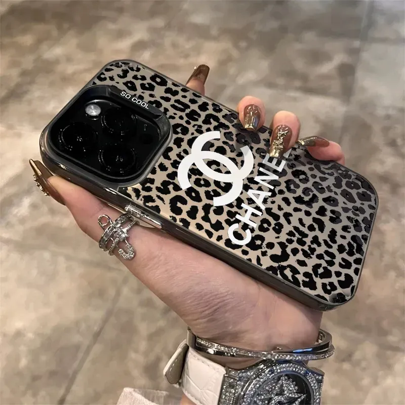 目立つ トレンド クラシック シンプルモダンクール ヒョウ柄 スマホケース