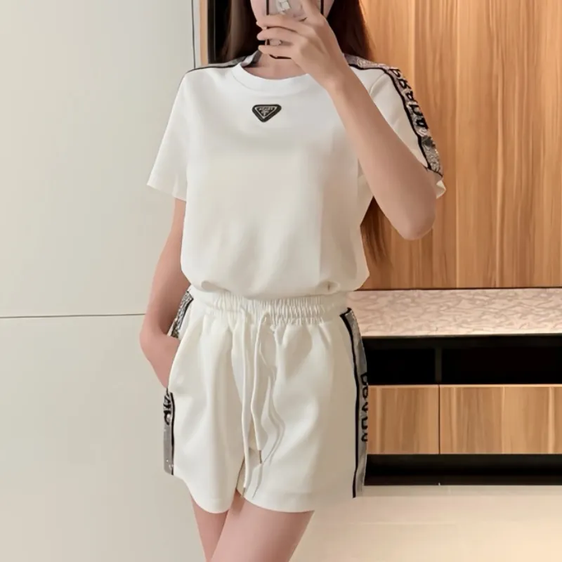 『S-L』元気いっぱい おしゃれカジュアル シンプル高品質 スポーツ 若見え 着瘦せ セットアップ