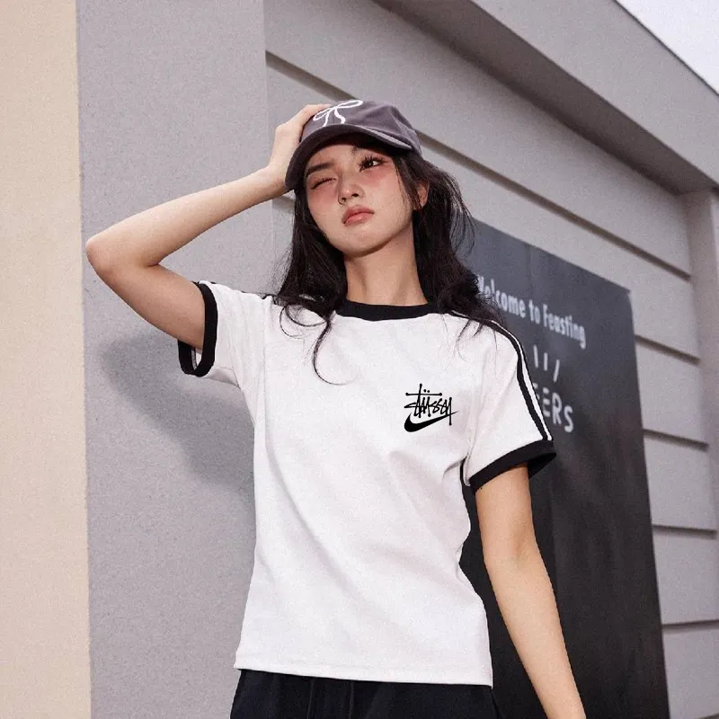 『S-XL』高見えデザイン 大人可愛い インスタ映え間違いなし ガーリッシュ 着心地良い Ｔシャツ