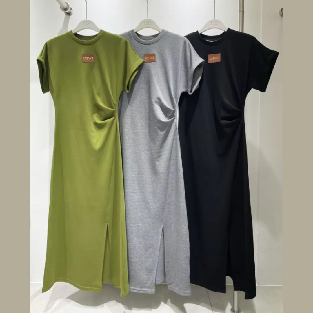 『S-L』特別感のある一品 コスパ最強の逸品 長く愛用できる スキニーフィット ヴィンテージ風 ワンピース