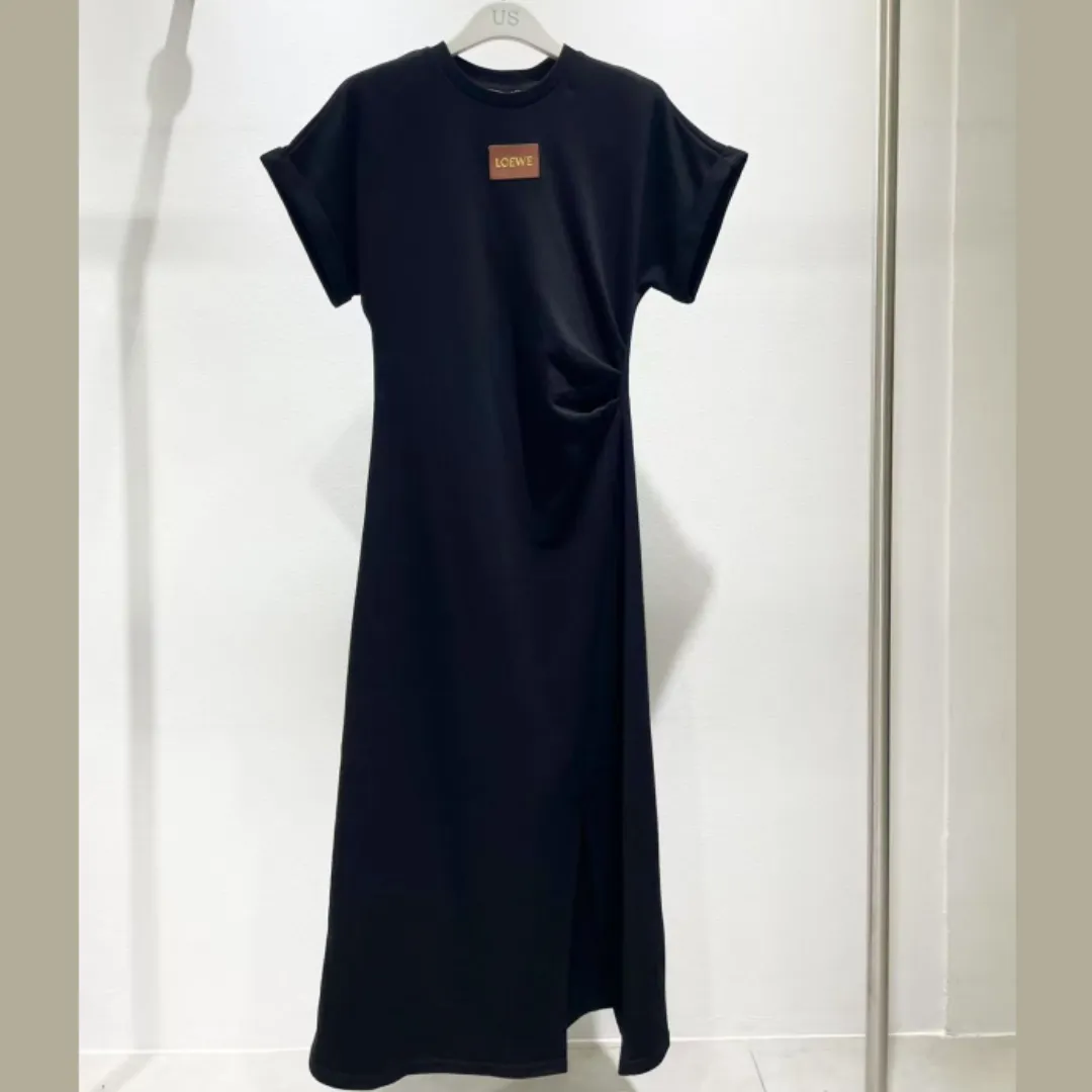 『S-L』特別感のある一品 コスパ最強の逸品 長く愛用できる スキニーフィット ヴィンテージ風 ワンピース