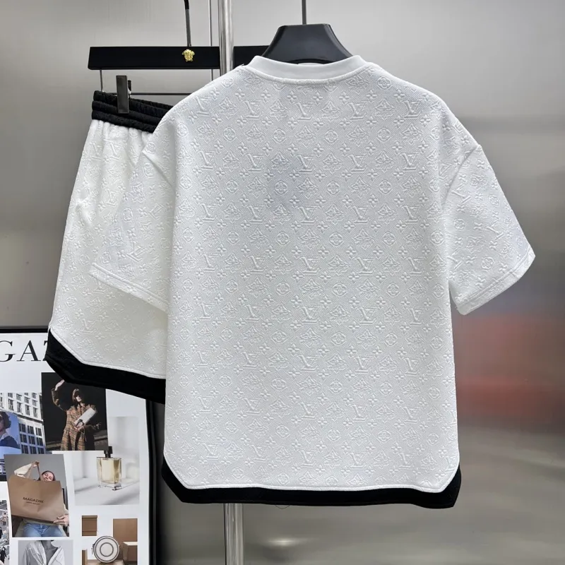 『M-3XL』大人らしい シンプル 着心地良い ファッション カジュアル  通気性 スポーツ 高品質 セットアップ