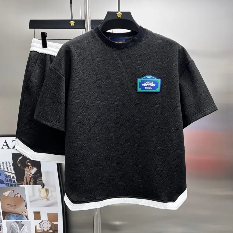 『M-3XL』大人らしい シンプル 着心地良い ファッション カジュアル  通気性 スポーツ 高品質 セットアップ