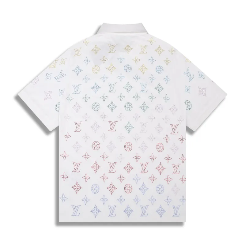 『XS-L』好感度100％ 今季も大流行  きれいめ系 折り襟 アルファベット Ｔシャツ