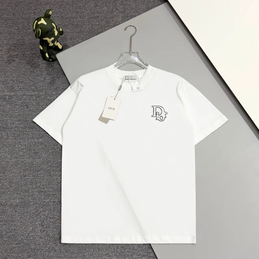 『S-XL』質感のいい 手触り良く 優しい雰囲気 カジュアル  半袖   刺繍 Ｔシャツ