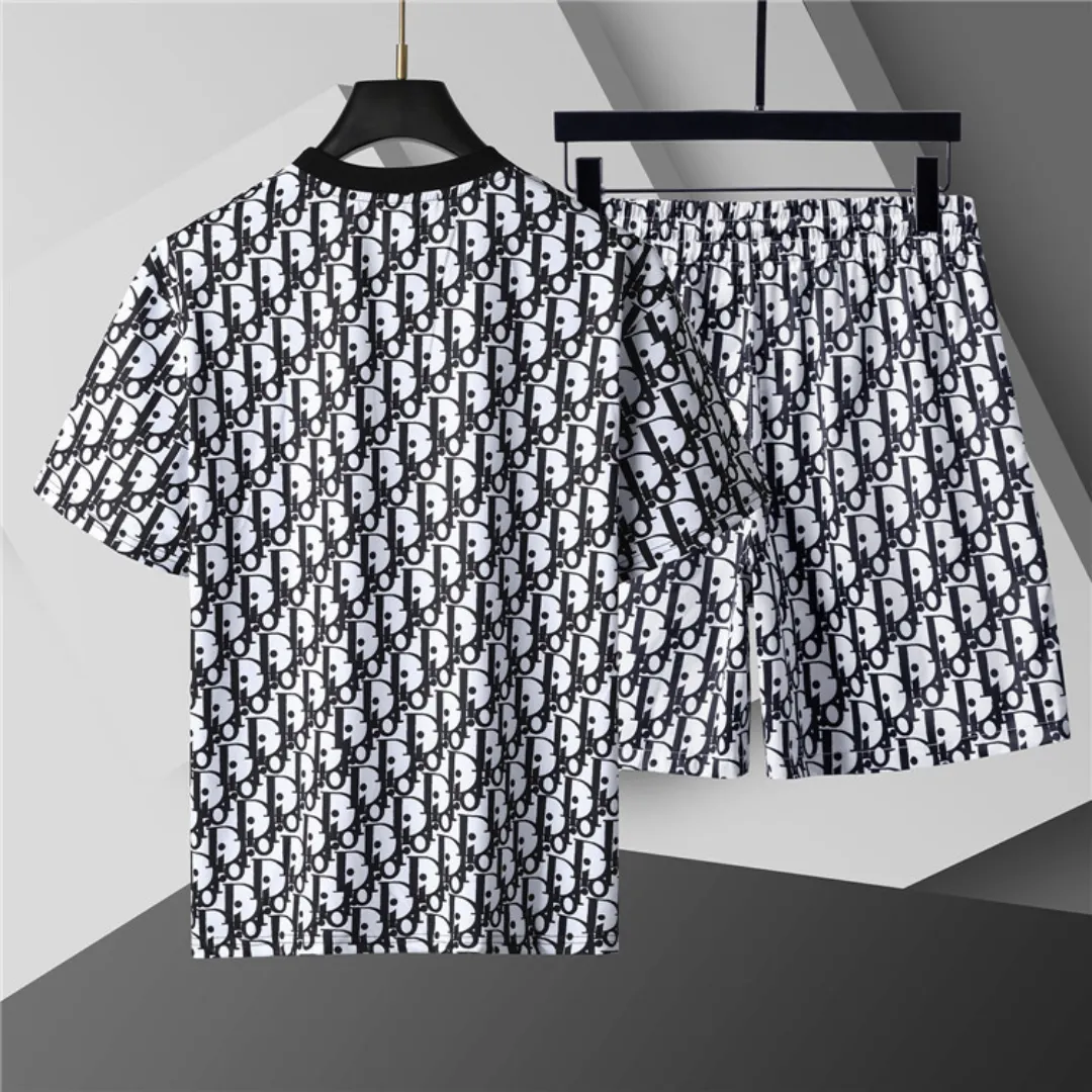 『M-3XL』人気爆発中 質感のいい 大活躍  日常 プリント 通気性 アルファベット Ｔシャツ＋ショートパンツ セット