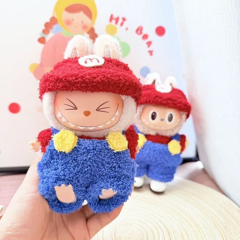 話題沸騰中 おすすめ 7色選べるLabubu デザイン服 （服だけ）
