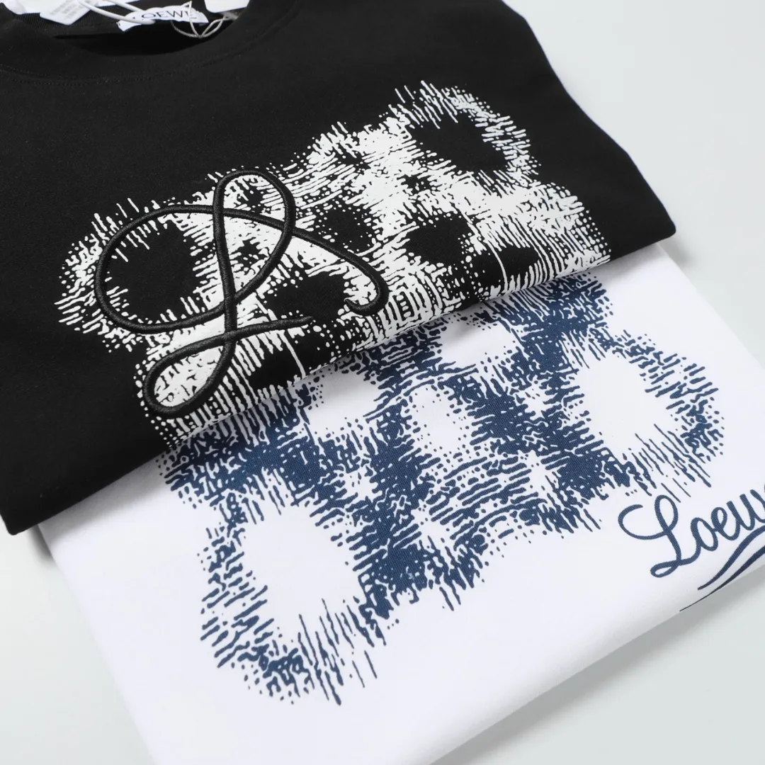『M-2XL』取り入れたい 質感のいい 今季も大流行  カジュアル ラウンドネック 刺繍 プリント Ｔシャツ