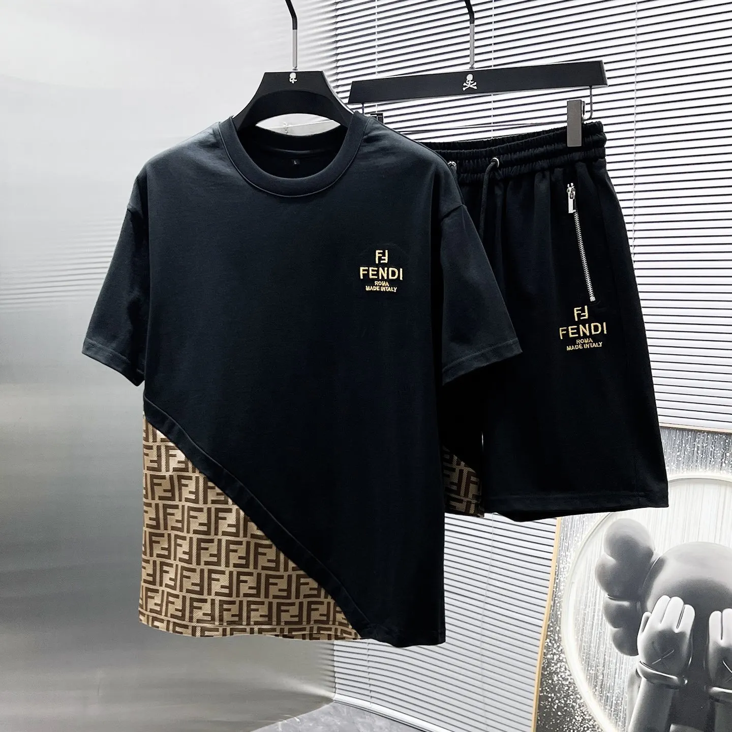 『M-3XL』高級感 定番 カジュアル シンプル  ショート パンツ セットアップ