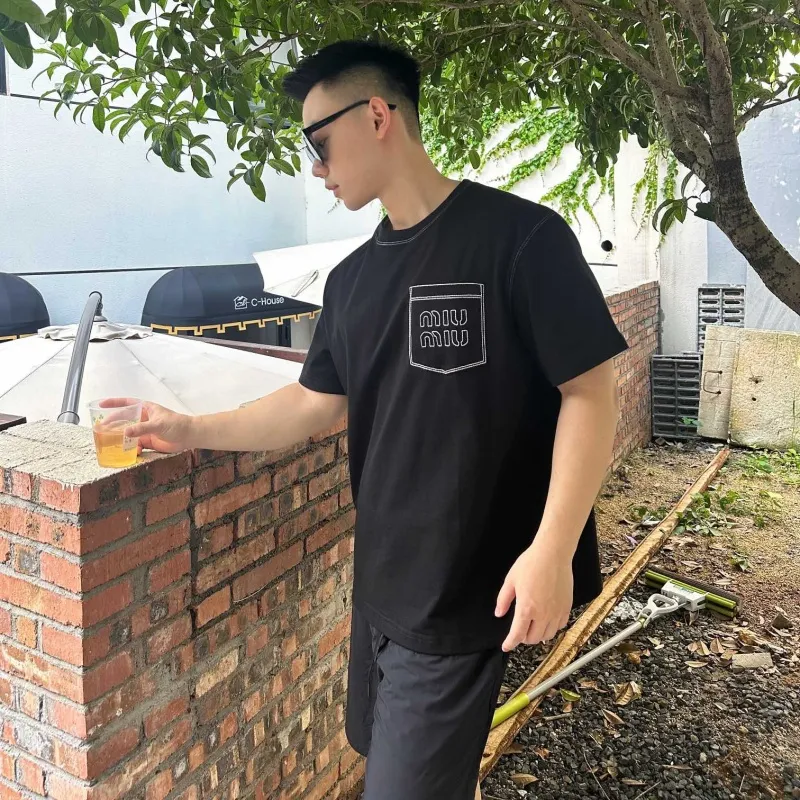 『Ｓ-Ｌ』おすすめ 人気上昇中 絶対後悔しない 日常 刺繍ロゴ半袖 Tシャツ