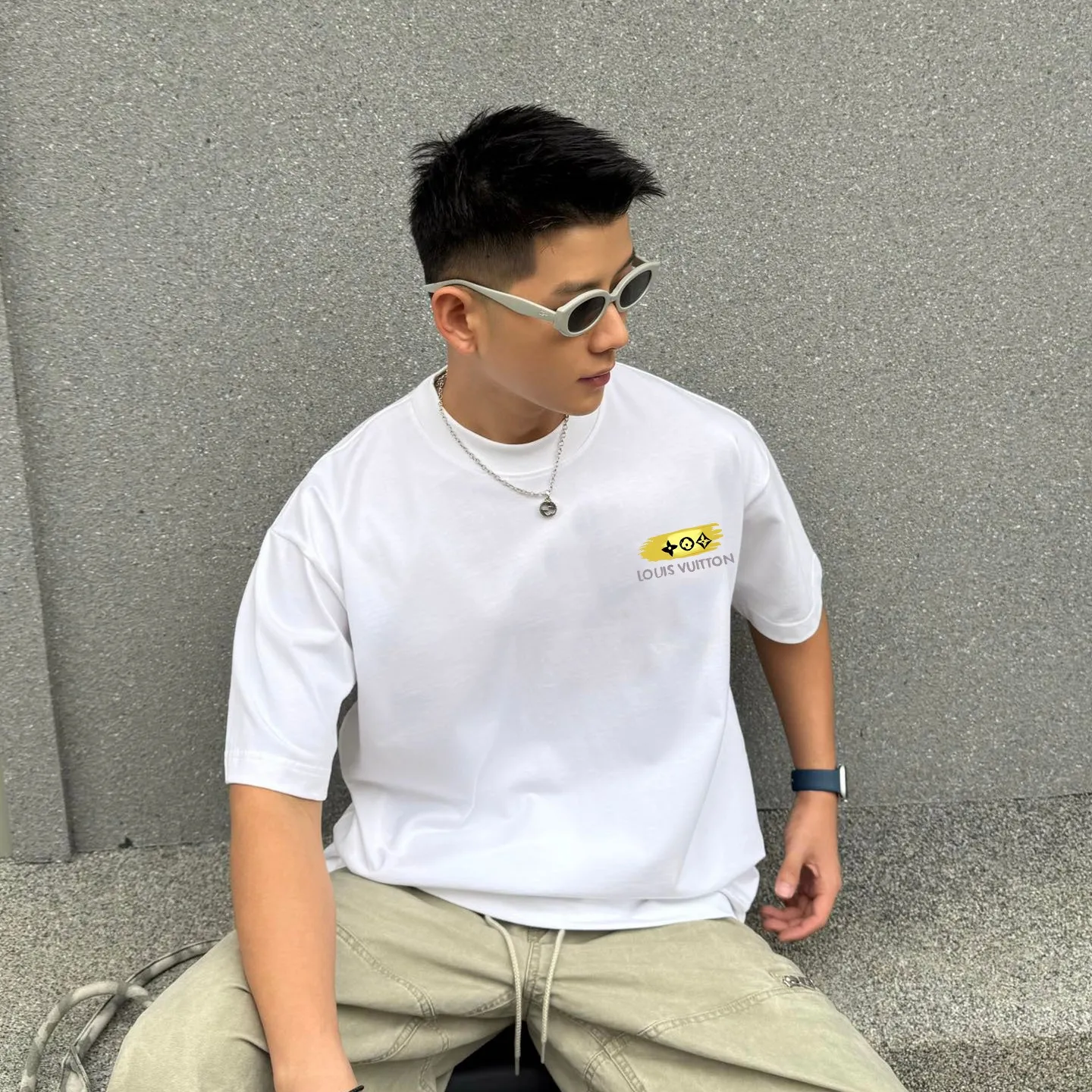 『XS-L』大好評 人気 カジュアル トレンドアルファベット 半袖Ｔシャツ