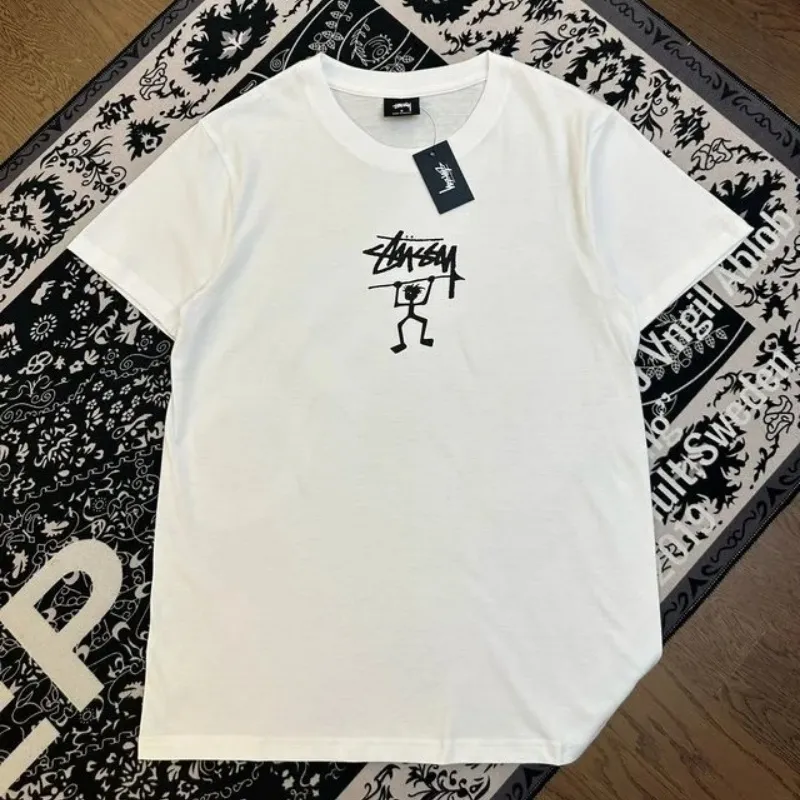 『S-4XL』合わせやすい かわいい小さな男のプリント 柔らかくて快適 Tシャツ